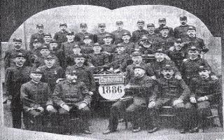 Organizace a spolky v obce hasiči 1886