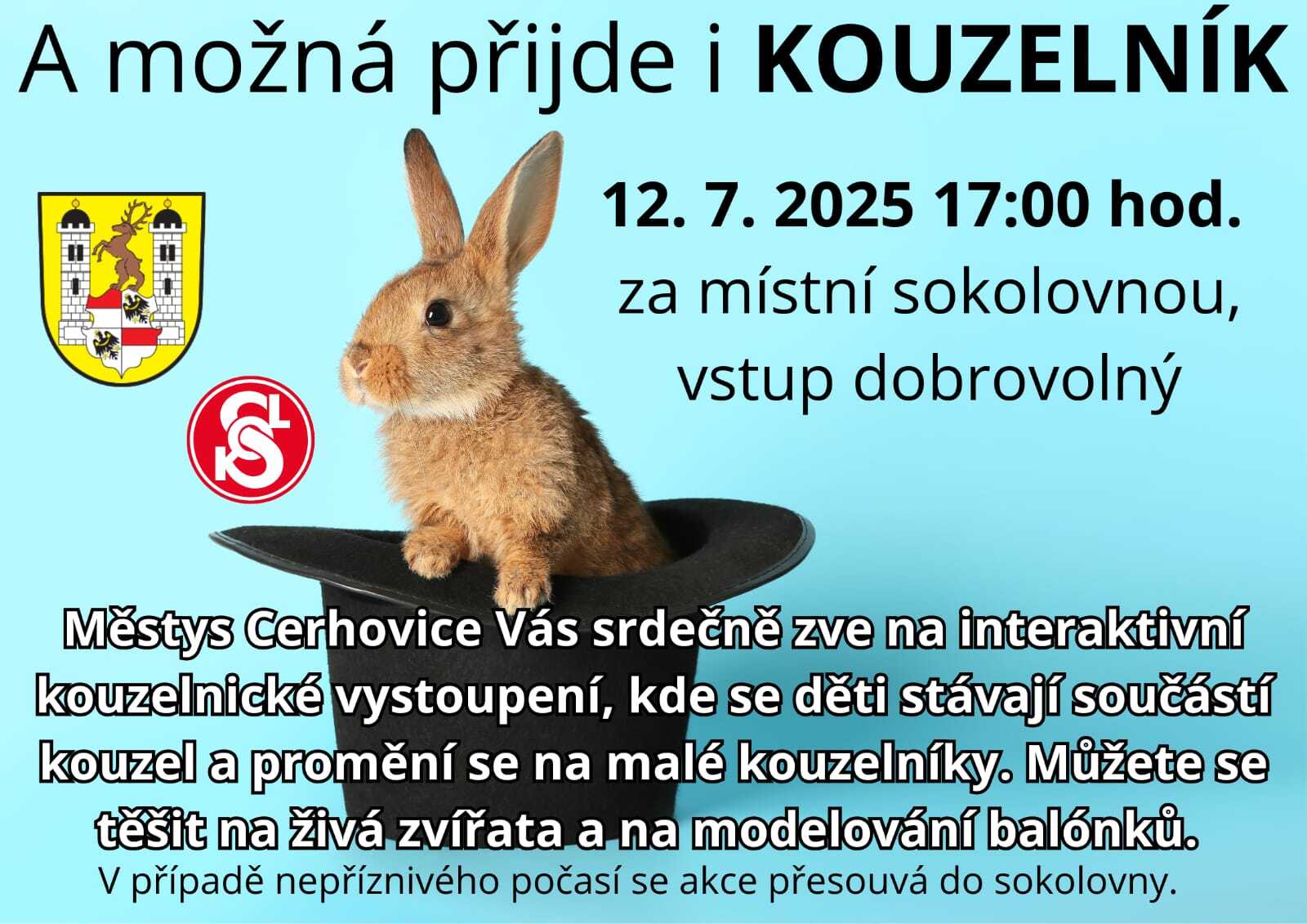 Interaktivní kouzelnické vystoupení