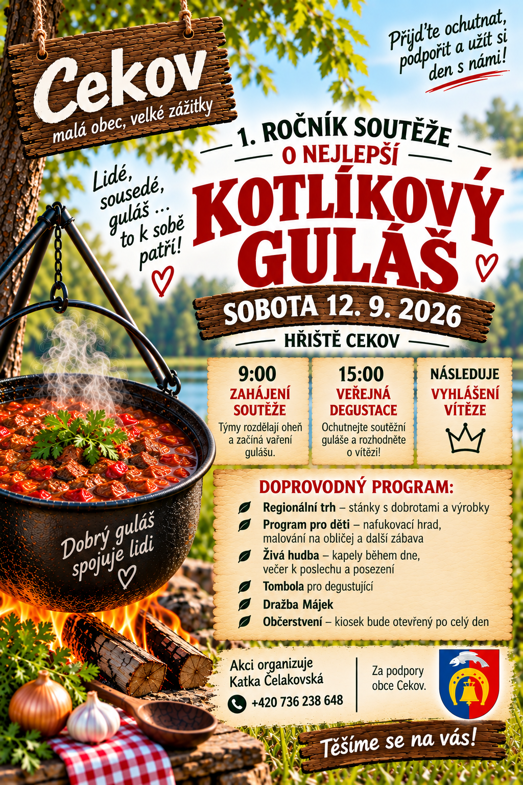 1. ročník soutěže o nejlepší kotlíkový guláš