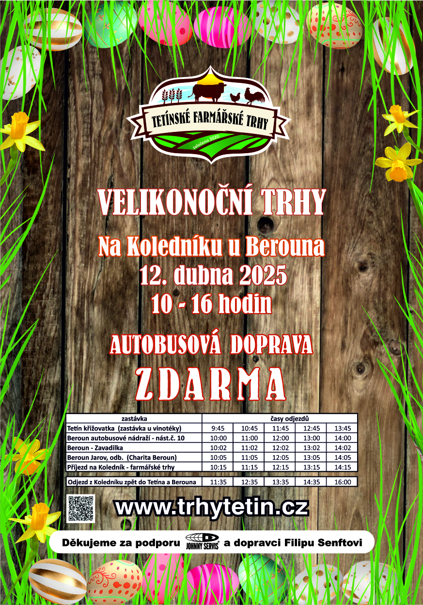 Velikonoční trhy Na Koledníku u Berouna
