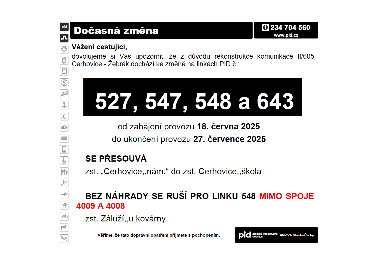 Dočasná změna