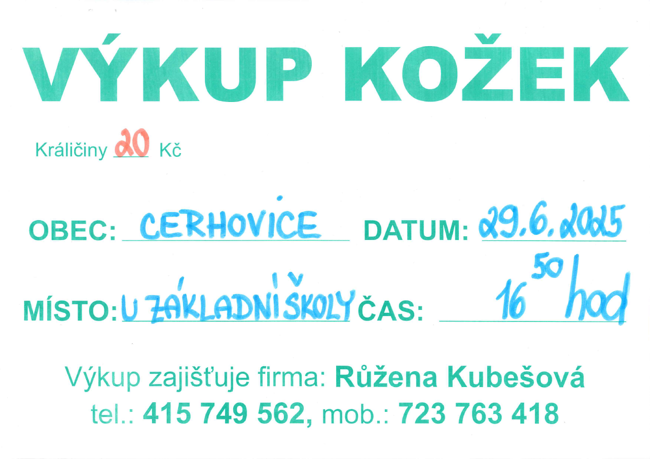 Výkup kožek