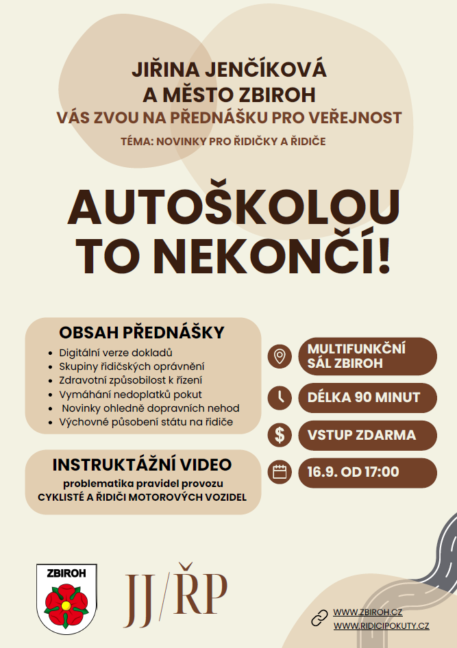Přednáška pro veřejnost