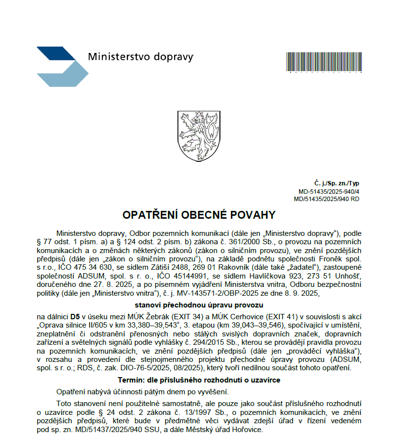 Opatření obecné povahy