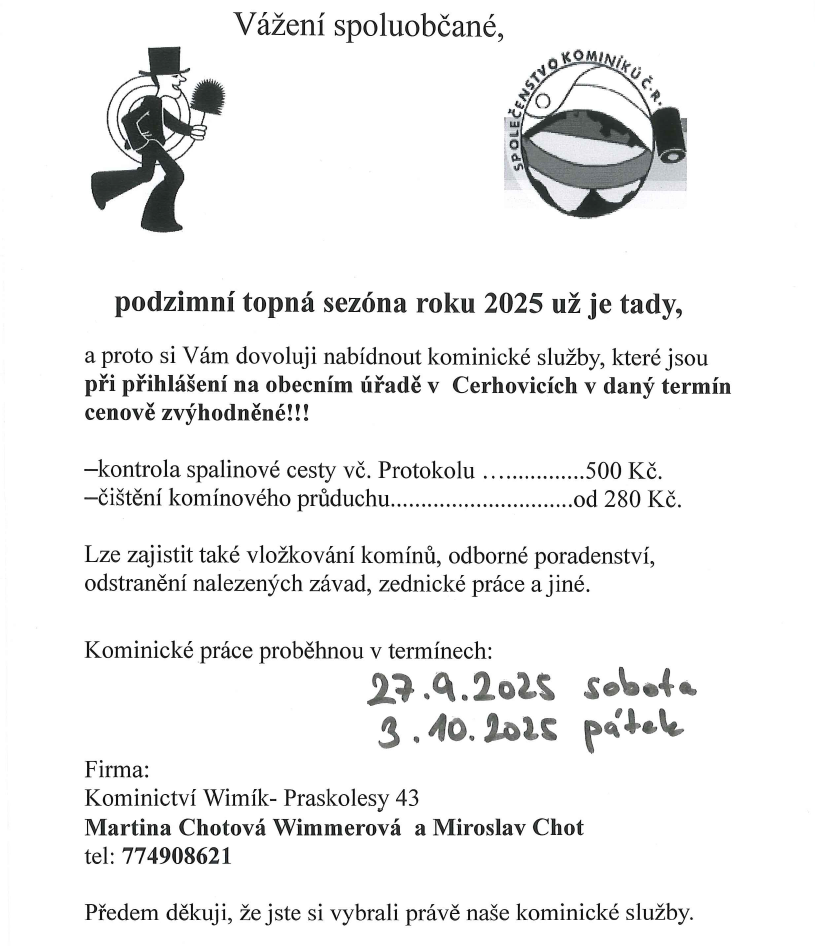 Kominické práce 