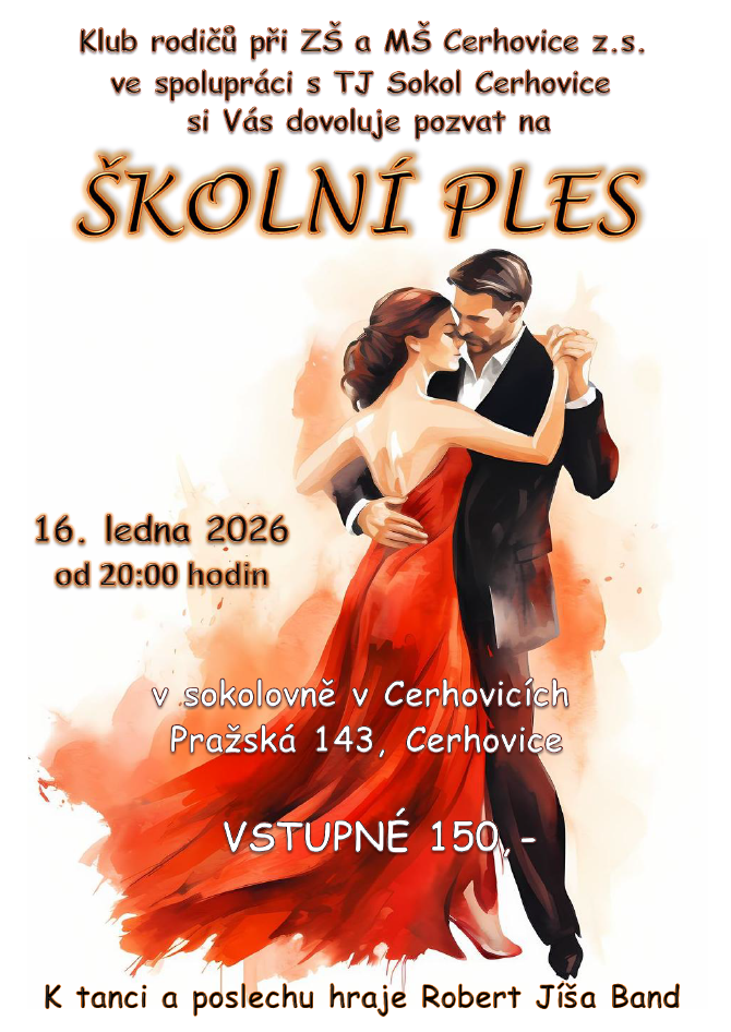 Školní ples 2026