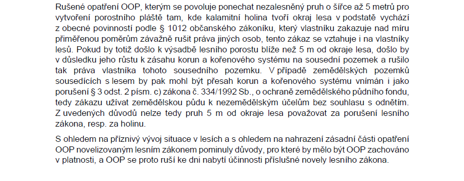 Veřejná vyhláška opatření obecné povahy