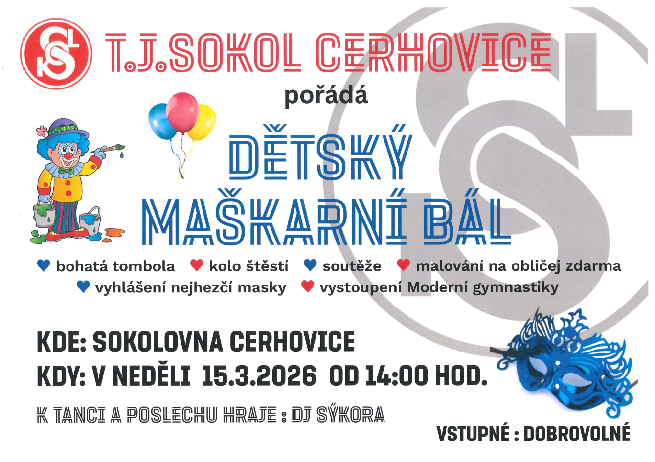 Dětský maškarní bál