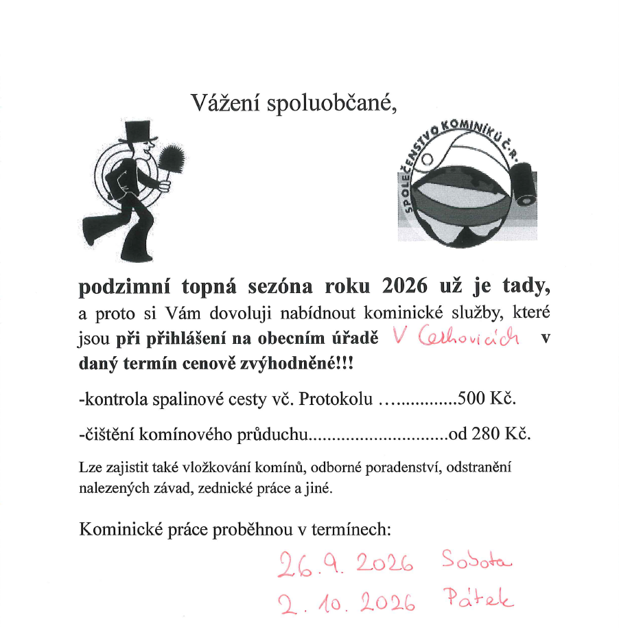 Kominictví Wimík