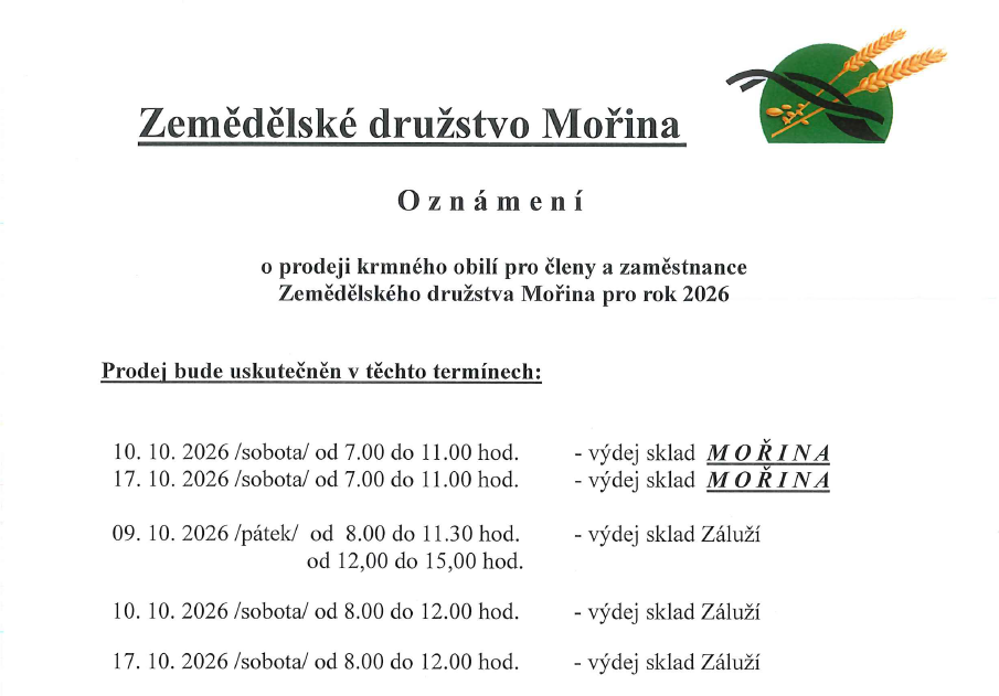 Zemědělské družstvo Mořina
