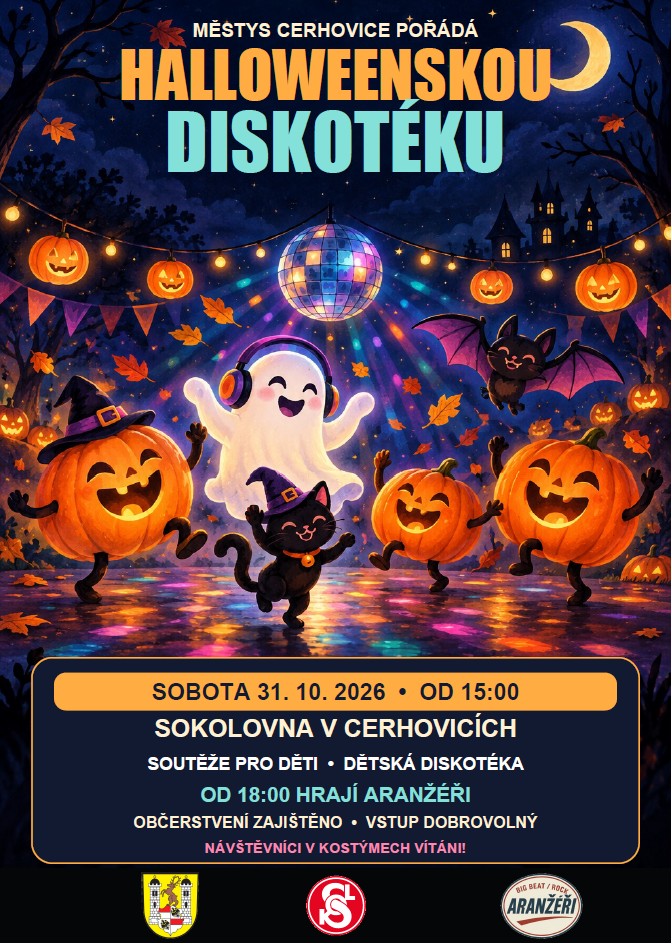 Halloweenská diskotéka